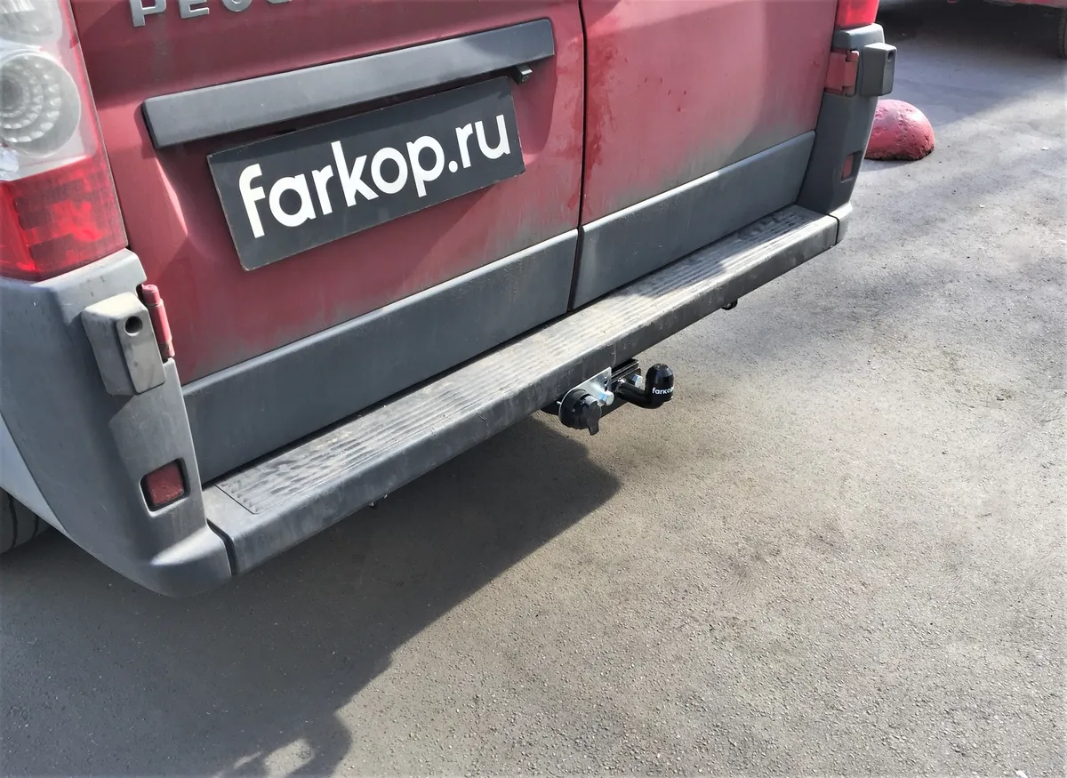 Фаркоп Лидер Плюс для Peugeot Boxer (L1,L2,L3) 2006- P107-FC в Хабаровск