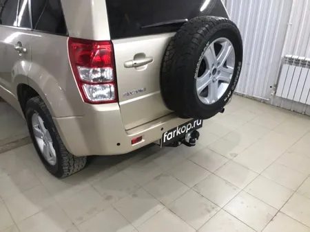 Фаркоп Лидер Плюс для Suzuki Grand Vitara (5 дв, двиг. 2.0,2.4) 2005-2015 S406-FC в Хабаровск