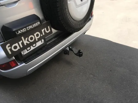 Фаркоп Лидер Плюс для Toyota Land Cruiser Prado J120 2002-2009 T123-AE в Хабаровск