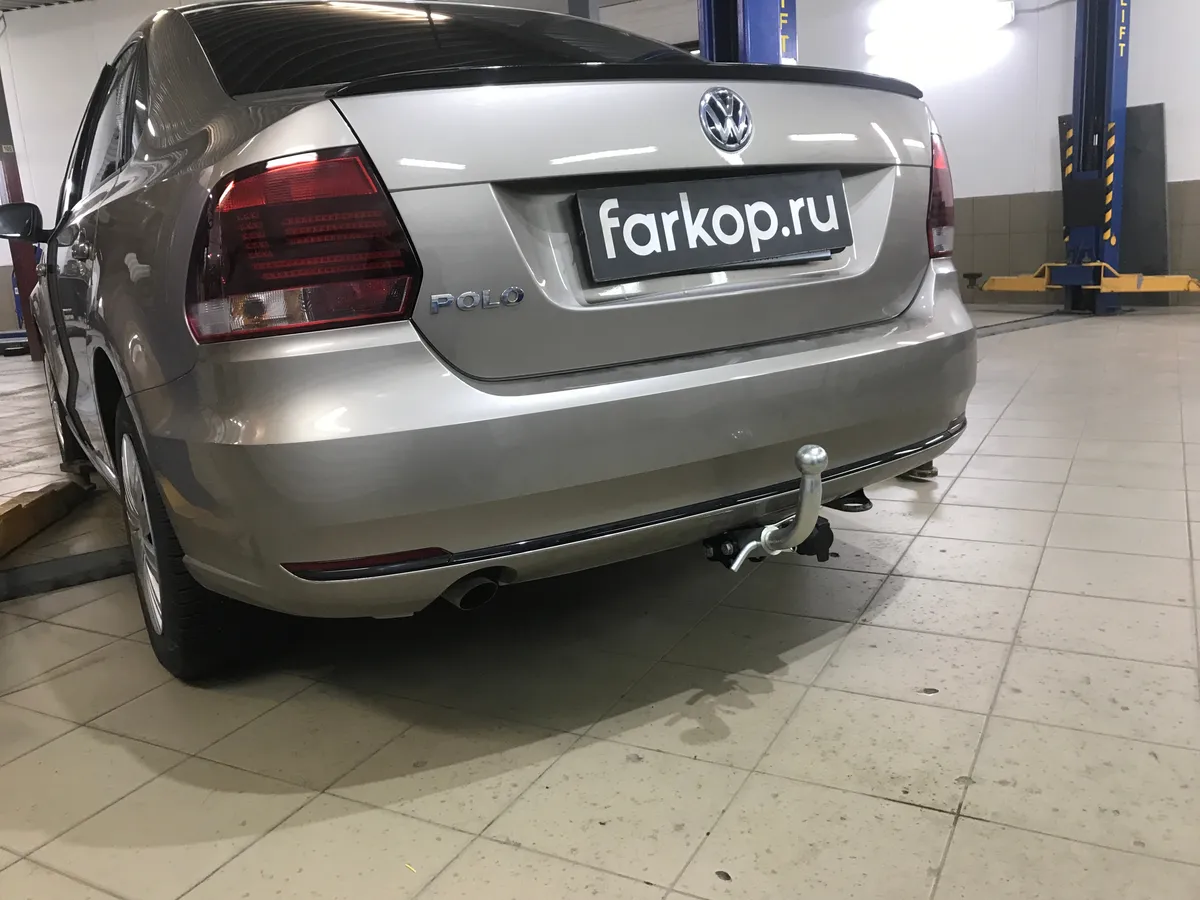 Фаркоп Лидер Плюс для Volkswagen Polo (седан) 2010-2020 V125-BA в Хабаровск Фаркоп Лидер Плюс для Volkswagen Polo (седан) 2010-2020 V125-BA в Хабаровск