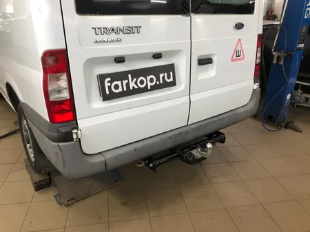 Фаркоп Лидер Плюс для Ford Transit (фургон) 2000-2014, (для а/м со ступенькой, без ступеньки) F116-F в Хабаровск