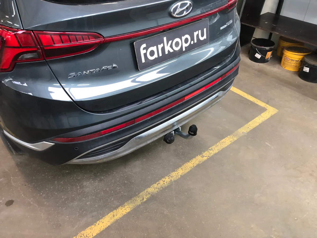 Фаркоп Galia для Hyundai Santa Fe 2020-2024 K050A в Хабаровск Фаркоп Galia для Hyundai Santa Fe 2020-2024 K050A в Хабаровск
