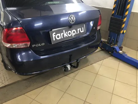 Фаркоп Лидер Плюс для Volkswagen Polo (седан) 2010-2020 V125-A в Хабаровск