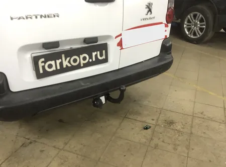 Фаркоп Steinhof для Peugeot Partner 2008-, (L2) C-015 в Хабаровск