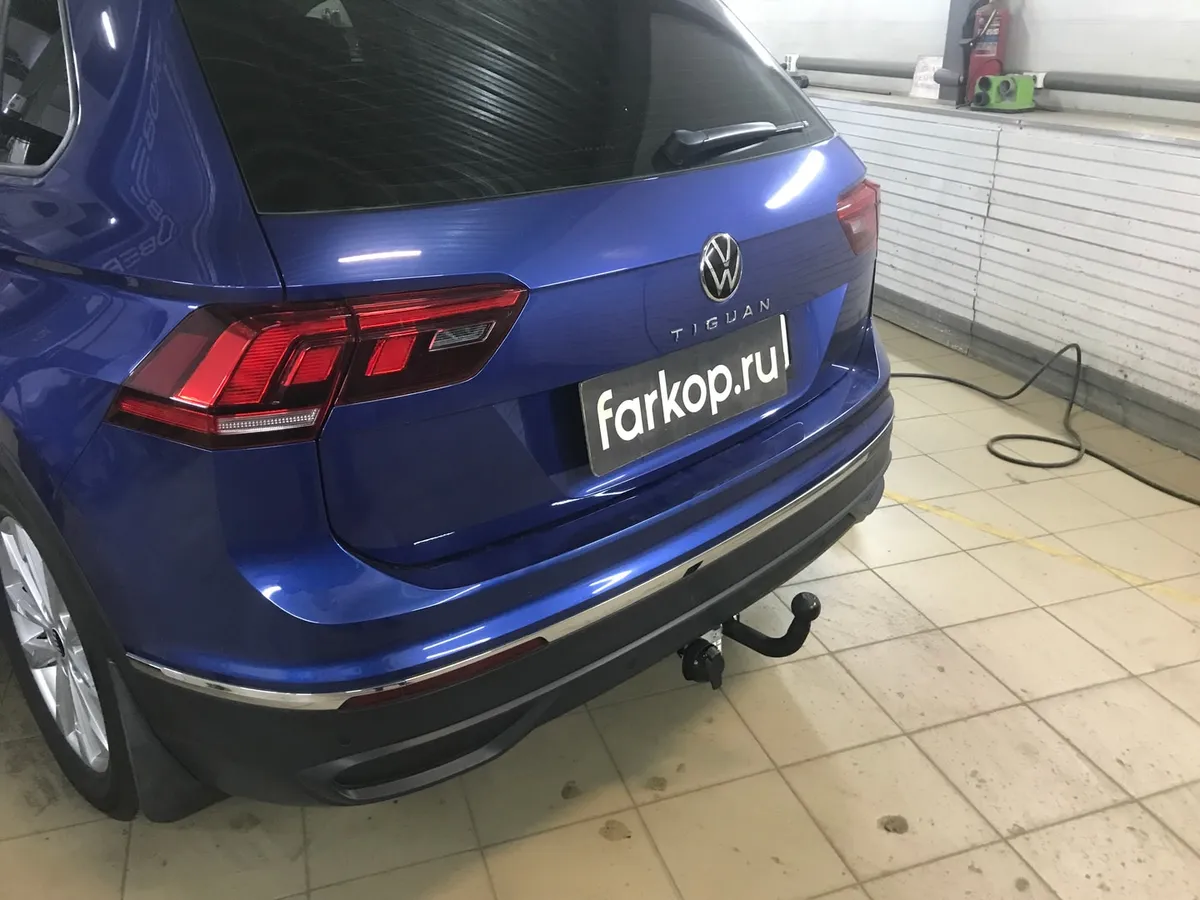 Фаркоп Лидер Плюс для Volkswagen Tiguan 2017- V123-A в Хабаровск