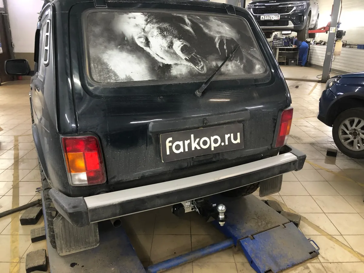 Фаркоп Лидер Плюс для Lada Niva Urban 2121, 2131 2014- T-VAZ-47E в Хабаровск