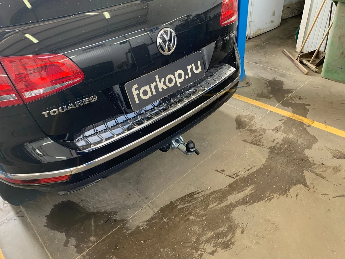 Фаркоп Galia для Volkswagen Touareg 2010-2018 V052C в Хабаровск