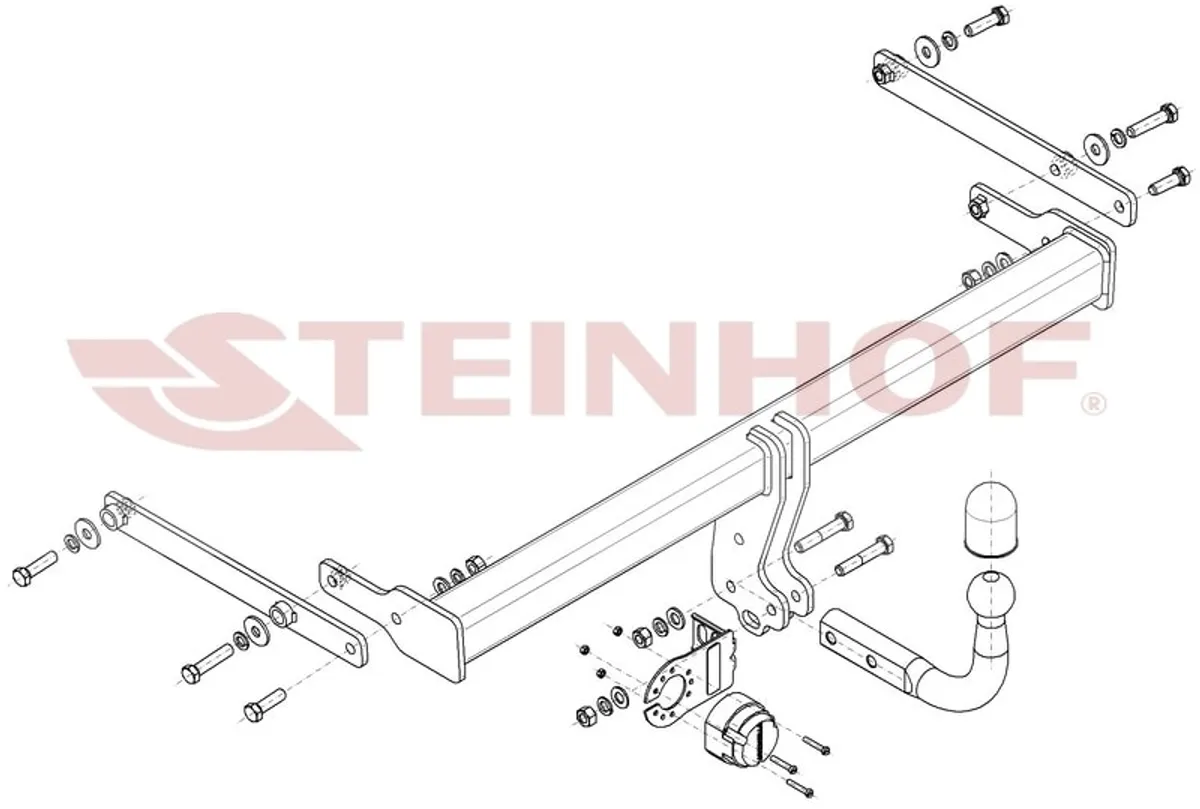 Фаркоп Steinhof для Mazda 3 (седан) 2019- Арт. M-061 M-061 в Хабаровск Фаркоп Steinhof для Mazda 3 (седан) 2019- Арт. M-061 M-061 в Хабаровск
