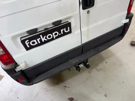 Фаркоп Лидер Плюс для Fiat Ducato (Соллерс) 2007-2012 Арт. F202-FC F202-FC в Хабаровск