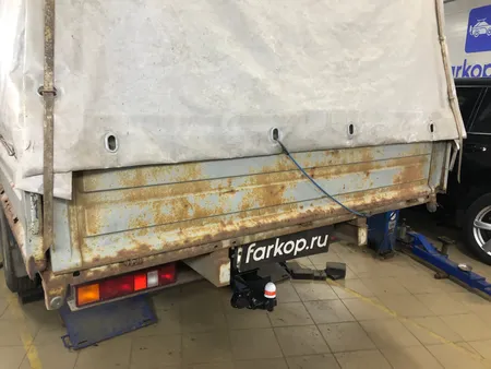 Фаркоп Трейлер для Gaz Газель 330202 удлиненная база (в т.ч. Gaz 33023 Фермер удлин.) Арт. 330202.K2 330202.K2 в Хабаровск