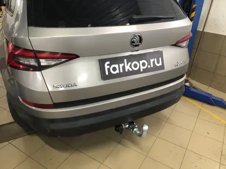 Фаркоп Лидер Плюс для Skoda Kodiaq 2017- V123-BA в Хабаровск