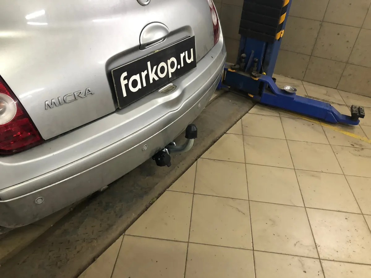 Фаркоп Galia для Nissan Micra 2003-2010 Арт. N044A N044A в Хабаровск Фаркоп Galia для Nissan Micra 2003-2010 Арт. N044A N044A в Хабаровск