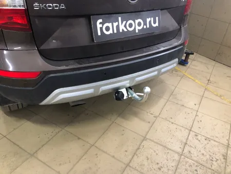 Фаркоп Лидер Плюс для Skoda Yeti 2009-2018 V123-BA в Хабаровск