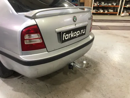 Фаркоп Лидер Плюс для Skoda Octavia Tour (лифтбек) 1996-2011 S104-BA в Хабаровск