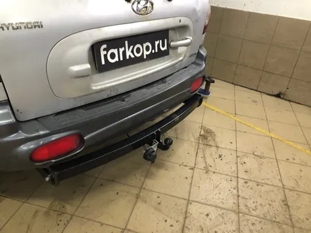 Фаркоп Лидер Плюс для Hyundai Santa Fe 2001-2006 H205-A в Хабаровск