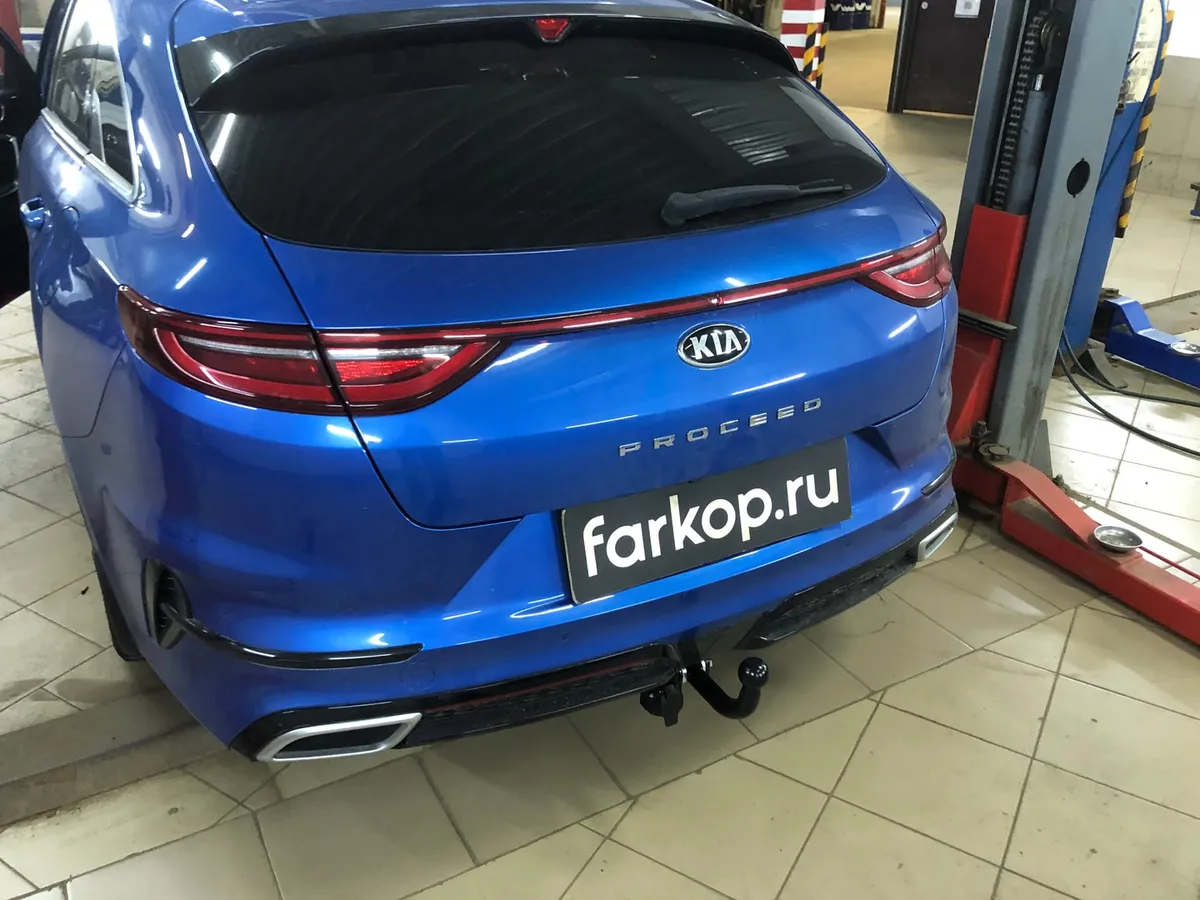 Фаркоп Лидер Плюс для Kia ProCeed (универсал) 2018- K125-A в Хабаровск