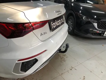 Фаркоп Steinhof для Audi A3 (седан, хетчбек) 2020- Арт. A-126 A-126 в Хабаровск