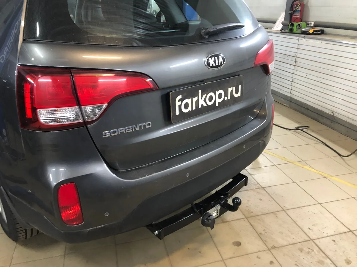 Фаркоп Лидер Плюс для Kia Sorento 2012-2021 H224-FC в Хабаровск