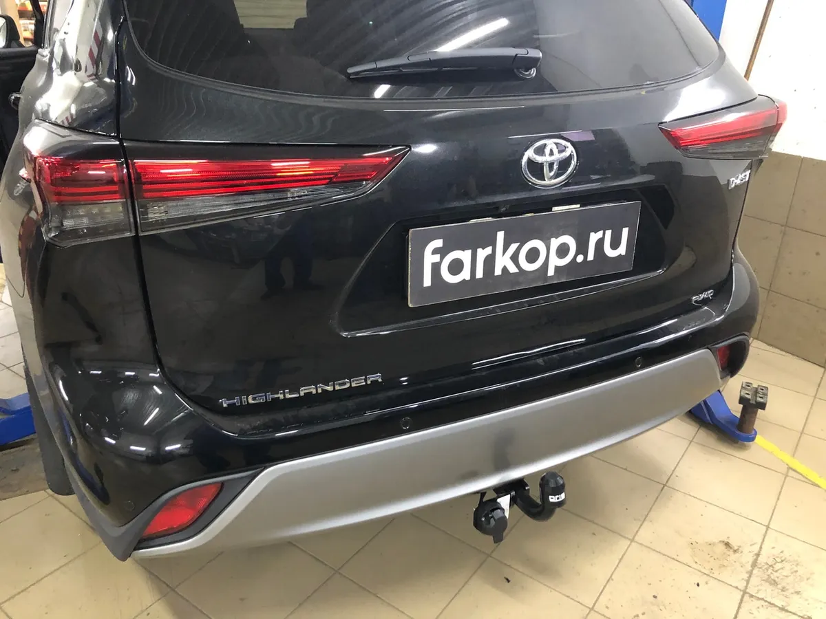 Фаркоп Oris для Toyota Highlander 2019-2026 3001-A в Хабаровск Фаркоп Oris для Toyota Highlander 2019-2026 3001-A в Хабаровск
