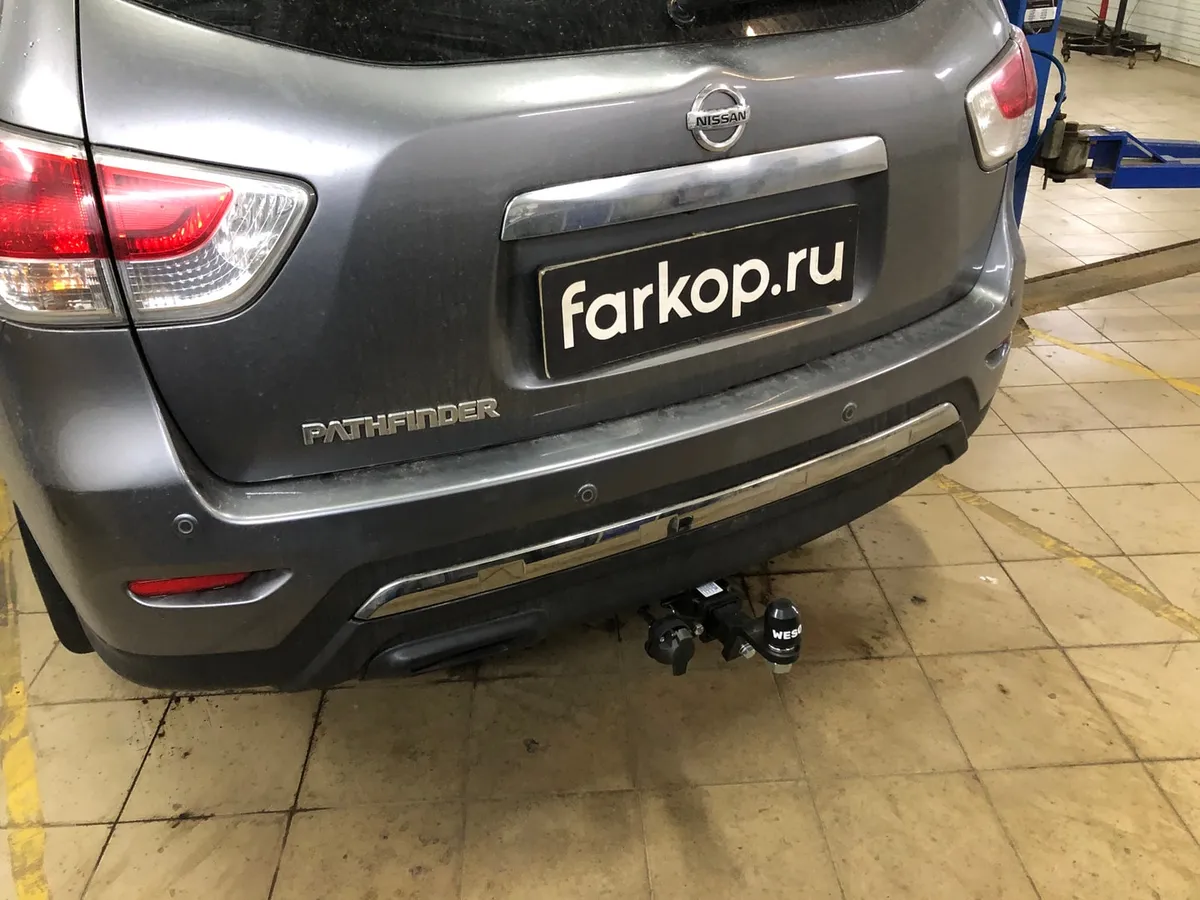 Фаркоп Oris для Nissan Pathfinder 2014-2017 4381-E в Хабаровск Фаркоп Oris для Nissan Pathfinder 2014-2017 4381-E в Хабаровск