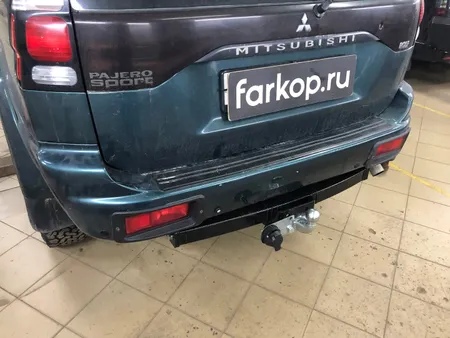 Фаркоп Лидер Плюс для Mitsubishi Pajero Sport 1998-2008 M107-F в Хабаровск