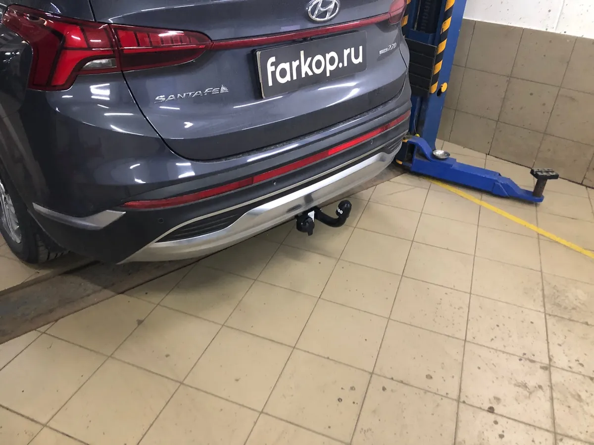 Фаркоп Oris для Hyundai Santa Fe 2020-2024 6768-A в Хабаровск Фаркоп Oris для Hyundai Santa Fe 2020-2024 6768-A в Хабаровск